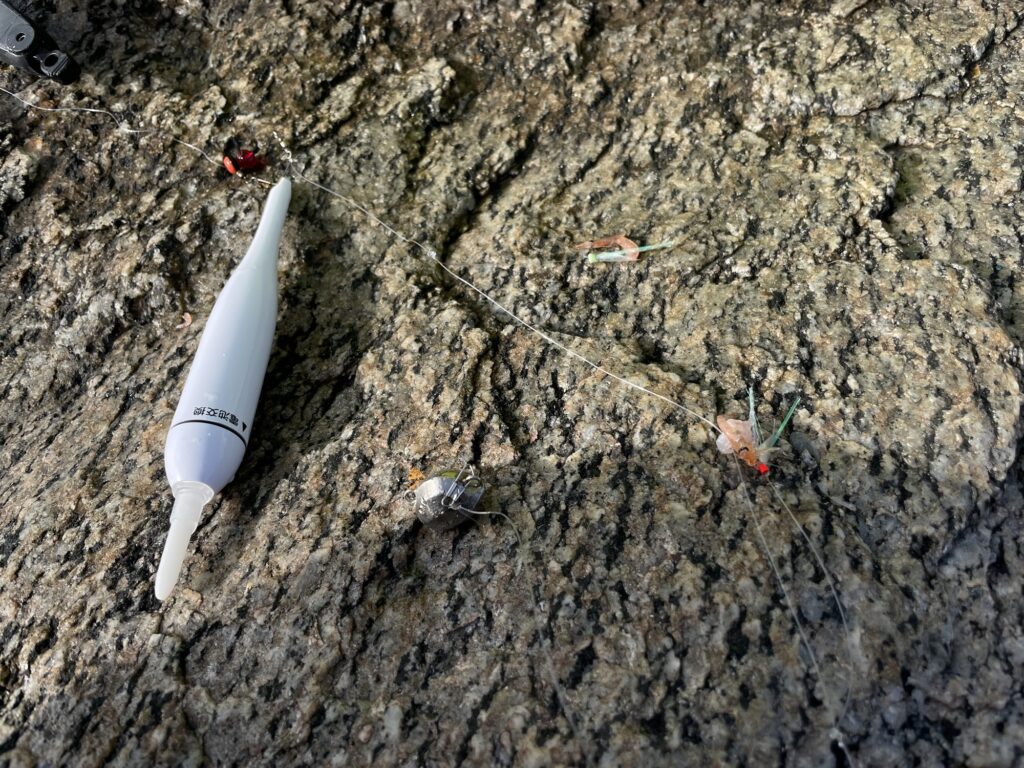 浮き釣りの仕掛け