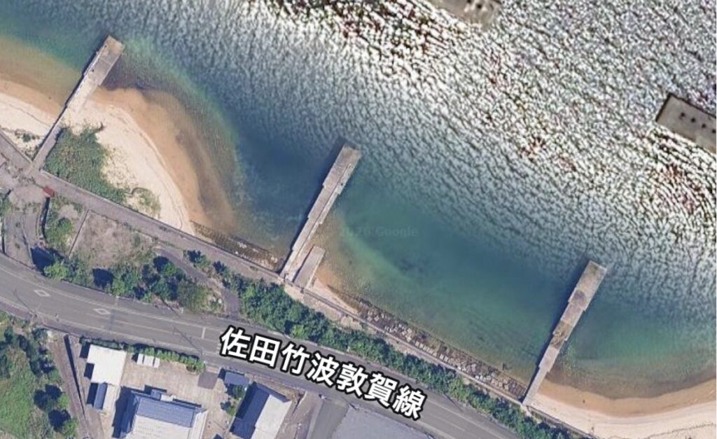 釣りができそうな足場